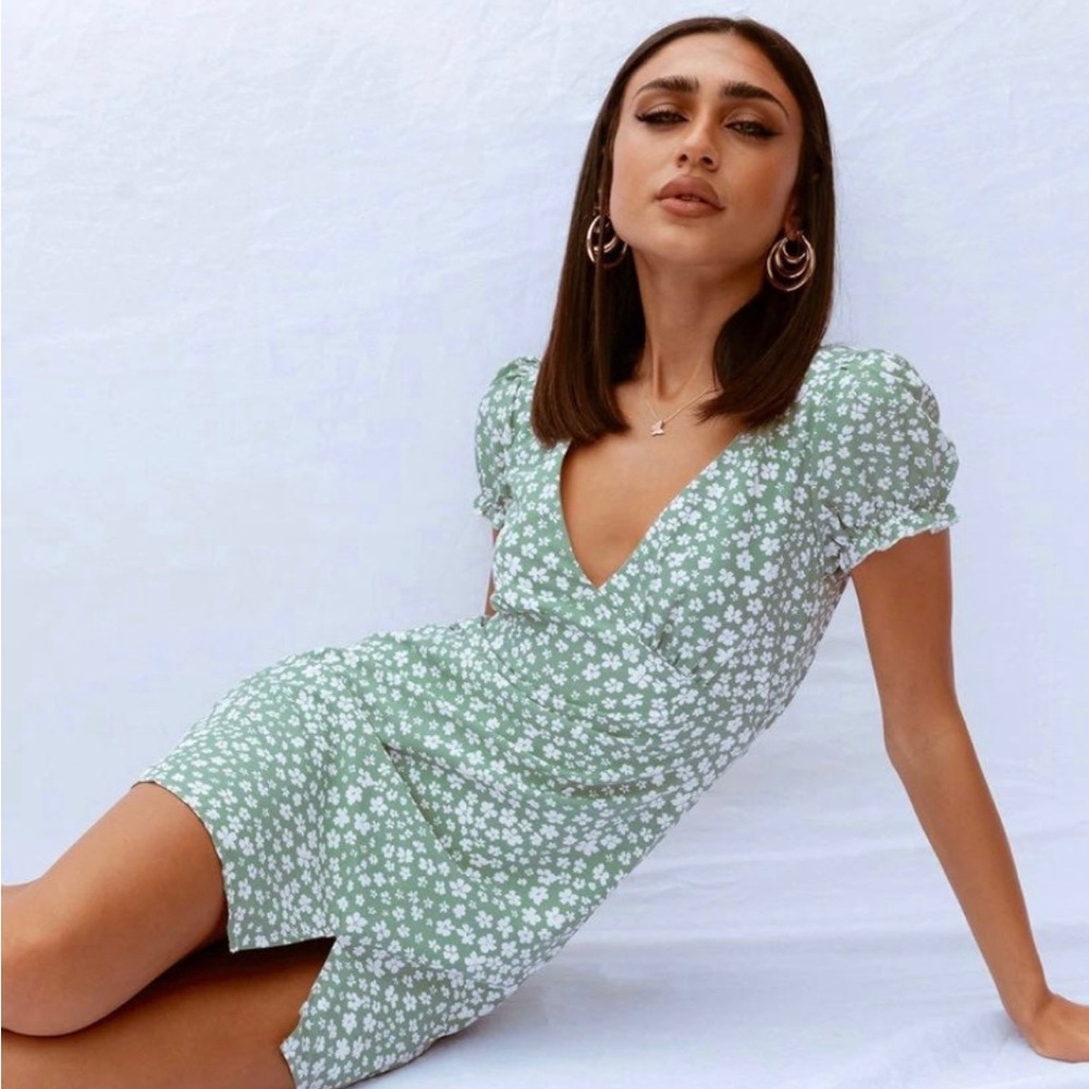 Princess Polly Green Dress